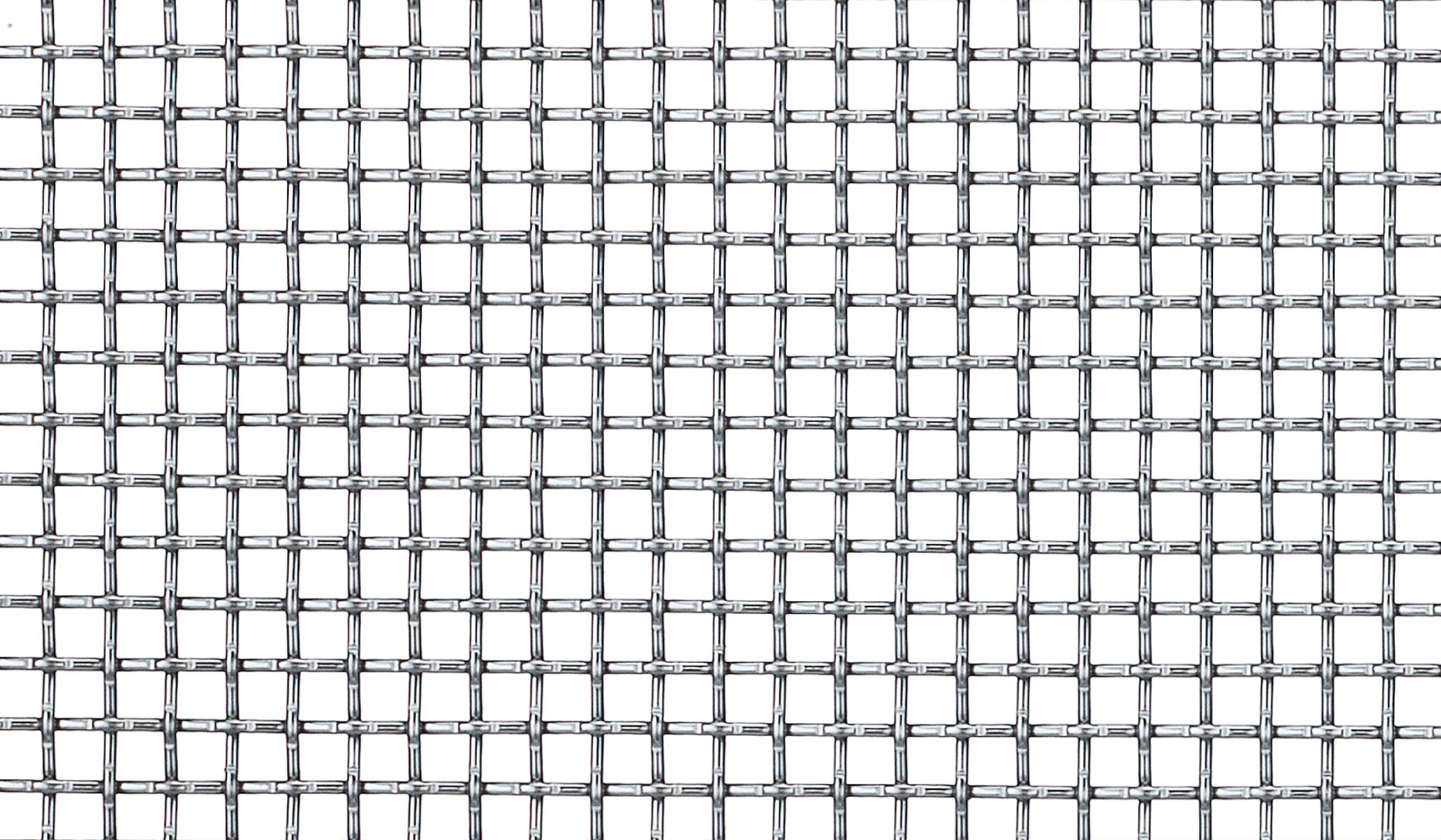 L-3 square woven mesh in stainless steel